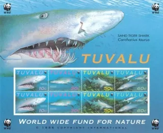 Tuvalu známky - WWF